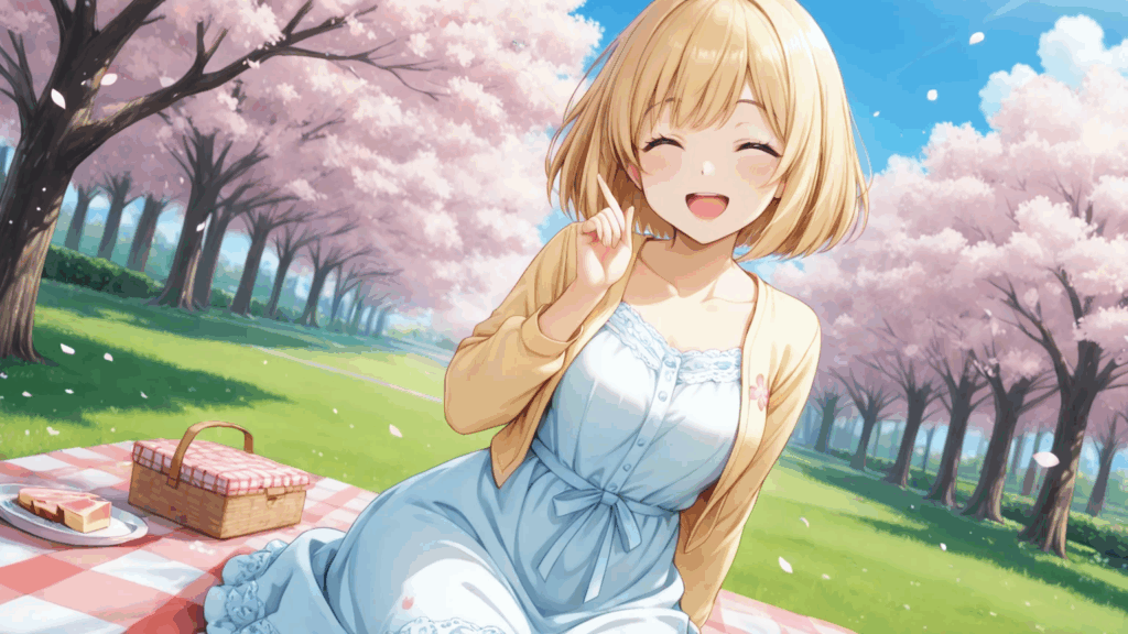 金髪ショートボブ美少女