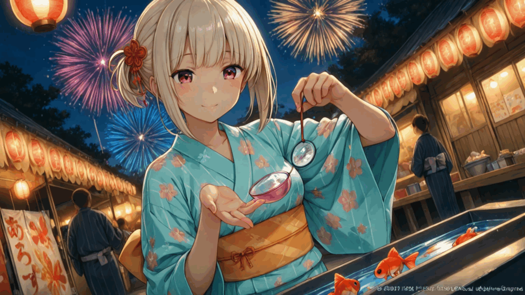 金髪シュートボブ美少女